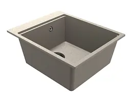 Кухонна мийка Miraggio LAGOON 420 sand (0002220) Граніт, Під стільницю/Врізна, Пісочний - мініатюра 4