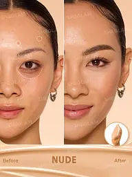 Консилер із повним покриттям SHEGLAM Hideaway Full-Coverage Concealer Nude - мініатюра 2