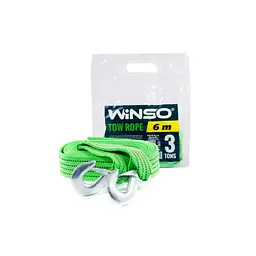 Трос буксирувальний WINSO 3т, 6м (133600) - мініатюра 2