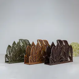 Дерев'яна серветниця VANZA LEAF stand S palisander - мініатюра 4