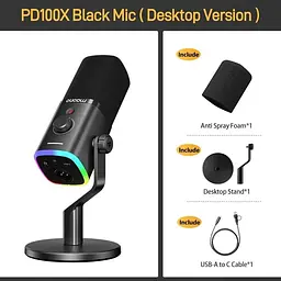 Мікрофон Maono PD100W S Black (G-000004380) - мініатюра 5