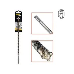 Бур DeWALT SDS-Plus, XLR, 4 кромки, 6x110x50 мм (DT8912) - мініатюра 1