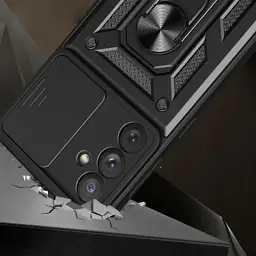Чохол до мобільного телефона BeCover Military Samsung Galaxy A15 4G SM-A155/A15 5G SM-A156 Black (710749) - мініатюра 6