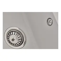 Кухонна мийка Zerix ZS-6250S-01 white ZX4587, Білий матовий - мініатюра 3