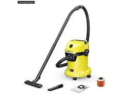 Пилосос Karcher WD 3-18 (1.628-550.0) без зарядного пристрою та АКБ у комплекті