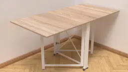 Стіл-книга трансформер Оріон 2 Ferrum-decor 750x1520x730 Білий метал ДСП Дуб Сонома 16 мм (FRD-104593) - мініатюра 3