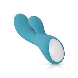 Вібратор-кролик Cala Azul Martina I Rabbit Vibrator 18 см бірюзовий - мініатюра 2