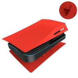 Панель корпуси для консолей Sony PlayStation 5 Red - мініатюра 4