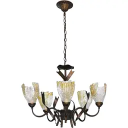 Люстра підвісна Brille кантрі E14 60W BR (BKL-157S/5)