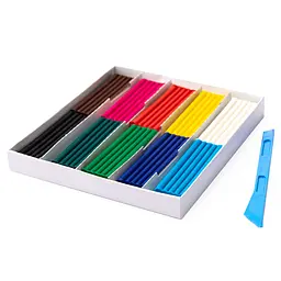 Пластилін 10 кольорів, 160 грам, стек, Захоплення, 99IDEAS - мініатюра 6