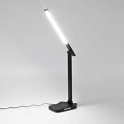Настiльна лампа Videx LED VL-TF17B 18W 1800-6500K з бездротовою зарядкою чорна (VL-TF17B) - мініатюра 13