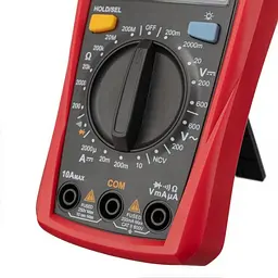 Мультиметр цифровий CAT II-300В/CAT I-600В INTERTOOL MD-0001 - мініатюра 7