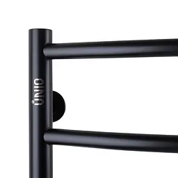 Водяна рушникосушка Unio LD W 700-500-7 BLK Драбинка Дуга, Чорний матовий - мініатюра 3