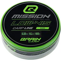 Волосінь Brain Mission Carp Line (Camo) 600m 0.33mm 8.1kg - мініатюра 2