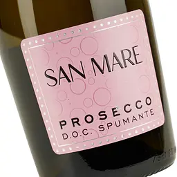 Уцінка. Вино ігристе San Mare Prosecco DOC Spumante екстрасухе біле 11% 0.75 л  - мініатюра 6
