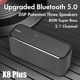 Колонка портативна — бездротова акустика XDobo X8 Plus 80 ватів - мініатюра 4