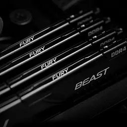Пам'ять для настільних комп'ютерів Kingston Fury 32 GB DDR4 3200 MHz Beast (KF432C16BB/32) - мініатюра 4