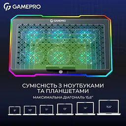 Підставка для ноутбука GamePro (CP660) - мініатюра 9