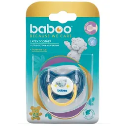 Пустушка Baboo Me To You 6+ міс. синя (90414) - мініатюра 4