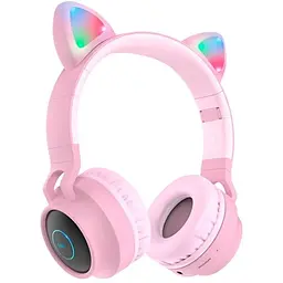 Бездротові навушники Bluetooth Hoco W27 Pink Box
