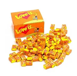 Жувальна гумка Love is Ананас-Апельсин 4.2 г - мініатюра 3
