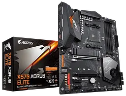 Материнська плата Gigabyte X570 Aorus Elite Socket AM4 (X570 AORUS ELITE) Б/В - мініатюра 1