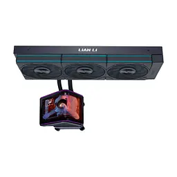 Система рідинного охолодження Lian Li Hydroshift II OLED Curved 360 P28, Black (G89.GHS2OLDC36PB.00) - мініатюра 3