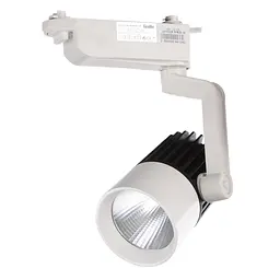 Світильник трековий поворотний LED 415/25W CW WH/BK COB Brille 32-076