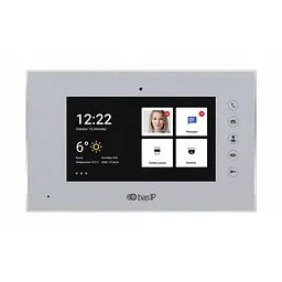 Відеодомофон AQ-07LA Silver BAS-IP (86-00010) - мініатюра 1