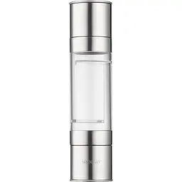 Млинок для солі та перцю 2 в 1 Ardesto Gemini, акрил, нержавіюча сталь (AR2102SS) - мініатюра 2