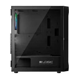 Корпус для ПК Logic concept PORTOS MESH+GLASS ARGB fans 4x120mm BLACK (AT-PORTOS-10-0000000-0002) - миниатюра 6