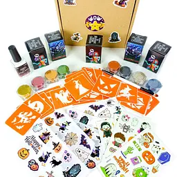 Набір для біо-тату "Wow Box Хелловін для 5 дітей" Fresh Tattoo wow-box-halloween-5
