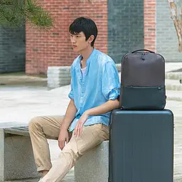 Рюкзак для ноутбука Xiaomi 15.6" RunMi 90 Light Business Backpack Grey (6971732584110) - мініатюра 8