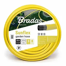 Шланг для поливу Bradas Sunflex 3/4″ - 30м жовтий WMS3/430