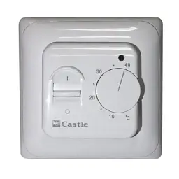Терморегулятор механічний Castle RTC 70.26 білий