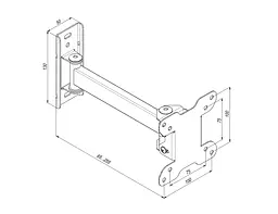 Кріплення ТВ поворотне Simpler 12ET 18-28 KSL teh0013029 - мініатюра 6