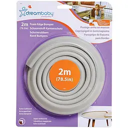 Стрічка захисна DreamBaby на гострі кути меблів 2 м сіра (G812) - мініатюра 2