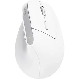 Комп'ютерна мишка Trust Bayo+ Ergonomic Wireless/Bluetooth White (25399) - мініатюра 2
