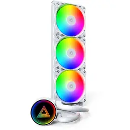 СВО MONTECH LightFlow ARGB 360 White (LIGHTFLOW ARGB 360 (W)) - мініатюра 2
