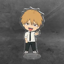 Акрилова колекційна фігурка Chibi Аніме: Людина бензопила Дендзі 10 см