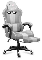 Комп'ютерне крісло Huzaro Force 4.7 White тканина - мініатюра 6