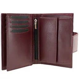 Гаманець жіночий шкіряний Semi Line RFID Dark Red (P8261-2) - мініатюра 2