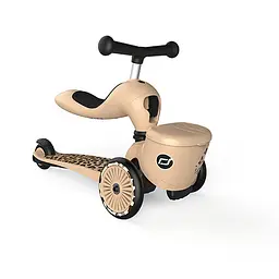 Самокат-трансформер 2 в 1 Scoot and Ride Highwaykick-1 Lifestyle, леопардовий - мініатюра 2