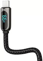 Кабель Baseus Display Fast Charging Cable USB to Type-C 66W 2m CASX020101 Black - мініатюра 3