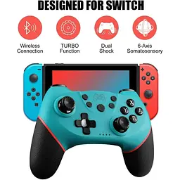 Контролер для комутатора Diswoe Wireless Pro Bluetooth контролер для Switch Pro Switch - мініатюра 4