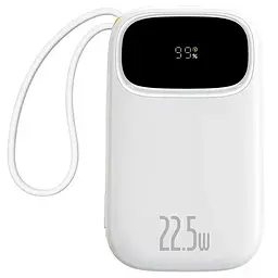 Портативний ЗП Power Bank Baseus EnerFill FC31 PD22.5W with cables 20000 mAh (PPQD3) Moon White - мініатюра 3