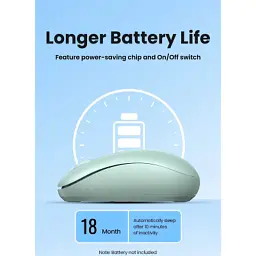 Мишка Ugreen MU105 Wireless Green (90672) - мініатюра 10