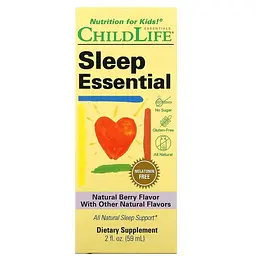 Натуральний комплекс ChildLife Sleep Essential спокійний сон дитини зі смаком ягід 59 мл (CDL10650) - мініатюра 2