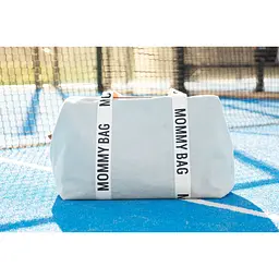 Сумка Childhome Mommy bag Signature - Canvas White, біла (CWMBBSCOW) - мініатюра 22