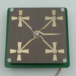 Патч Skif 14dBi RHCP 4.9-6.0 GHz з кабелем 12 см (Made in UA)
